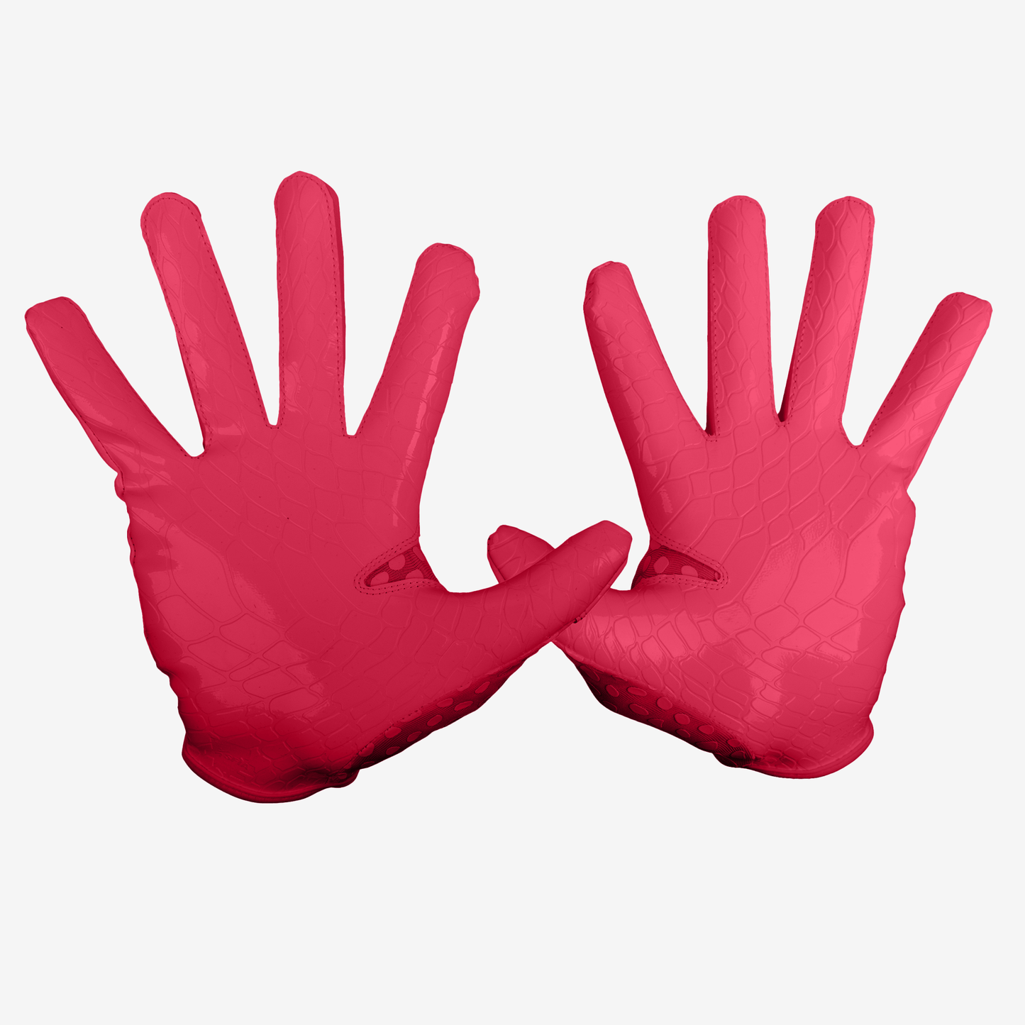 WE BALL SPORTS HYPR-GRIP FOOTBALL GLOVES (PINK) - We Ball Sports