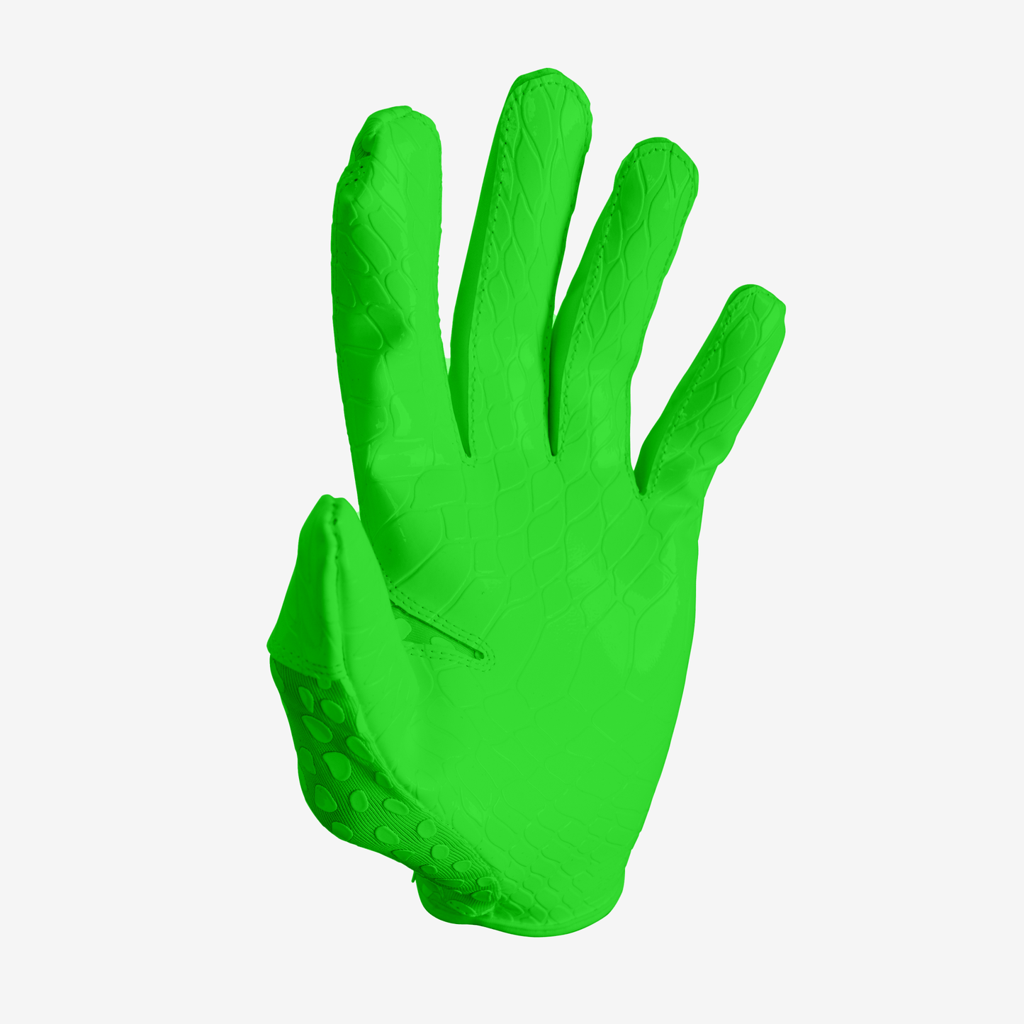 WE BALL SPORTS HYPR-GRIP FOOTBALL GLOVES (SLIME GREEN) - We Ball Sports