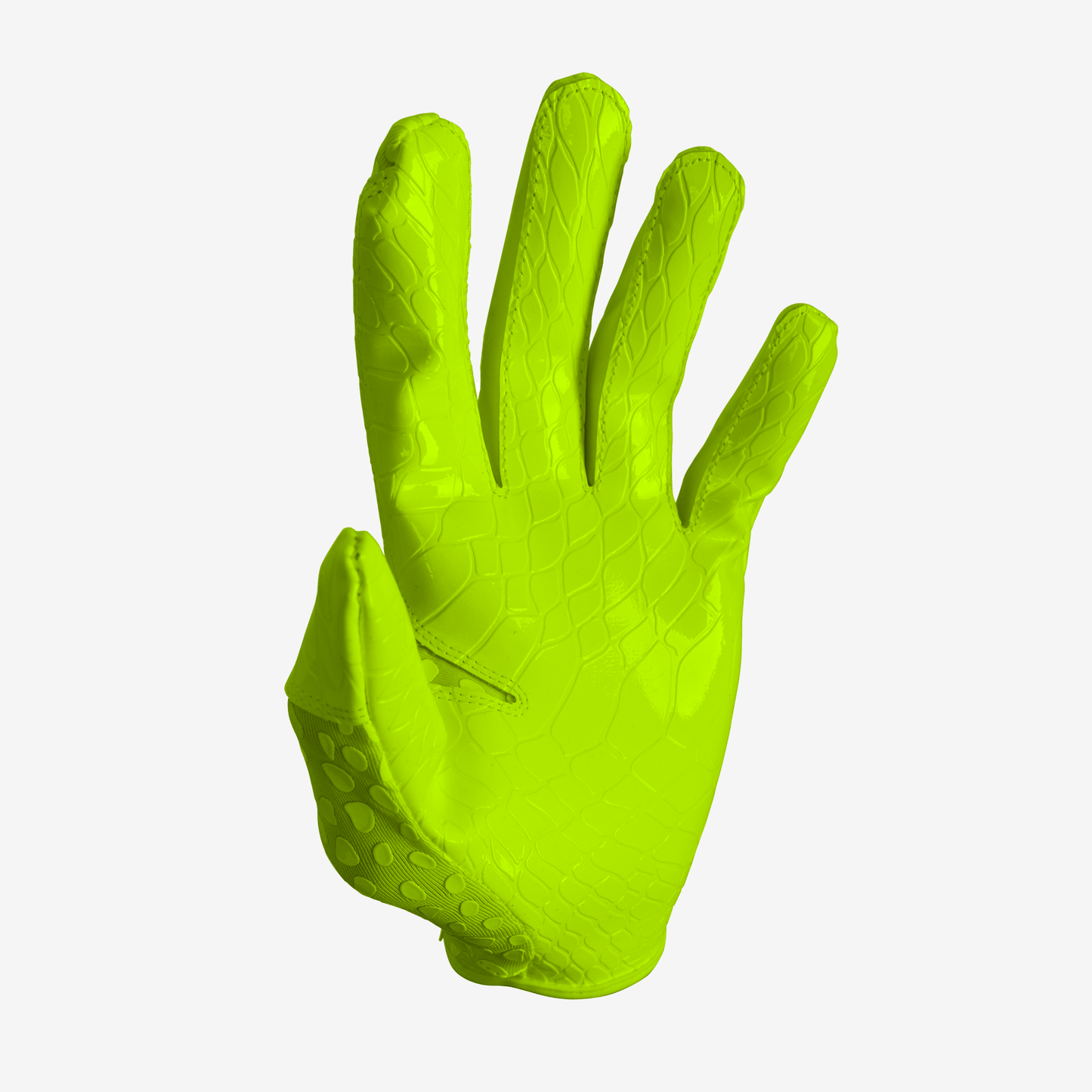 WE BALL SPORTS HYPR-GRIP FOOTBALL GLOVES (VOLT GREEN) - We Ball Sports
