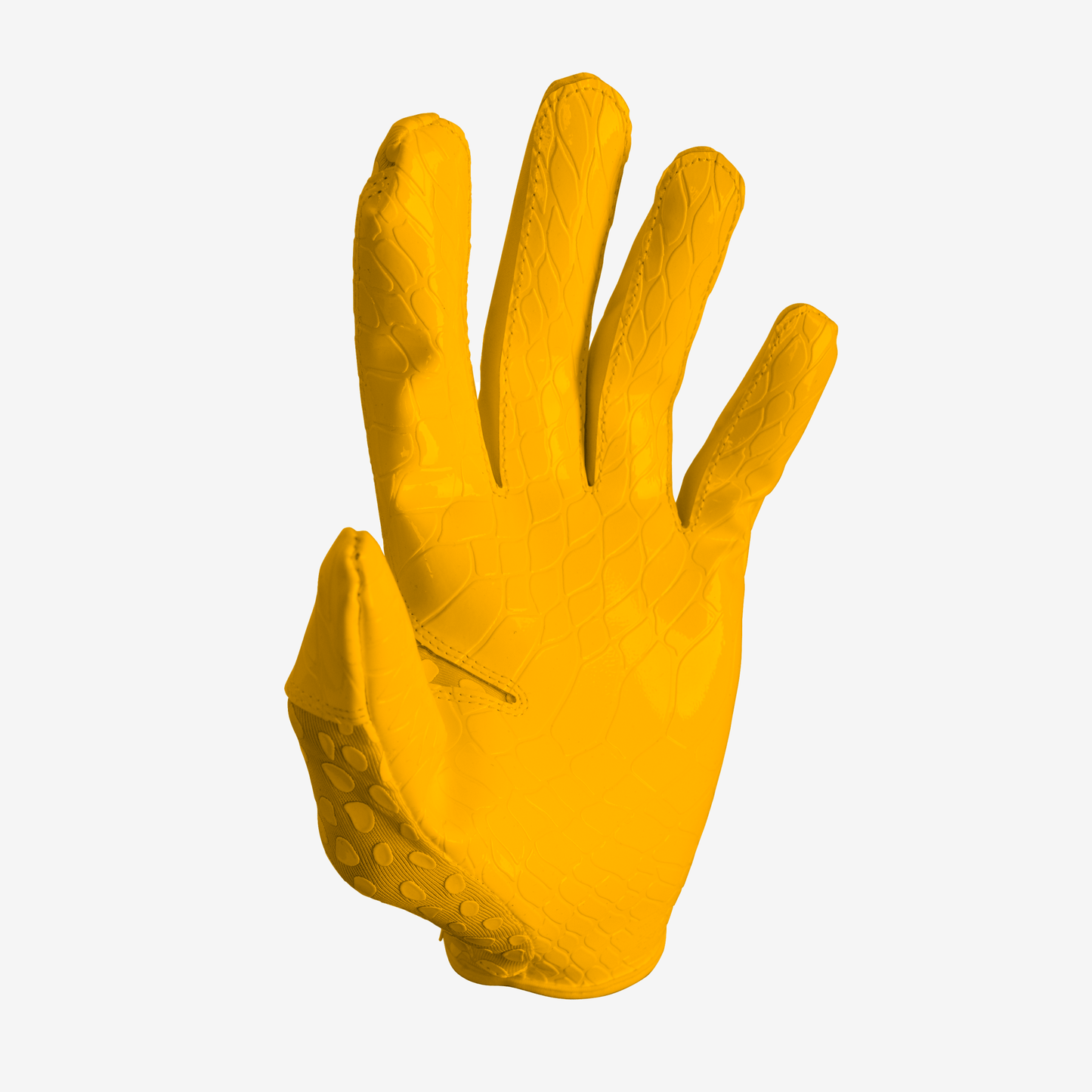 WE BALL SPORTS HYPR-GRIP FOOTBALL GLOVES (YELLOW) - We Ball Sports