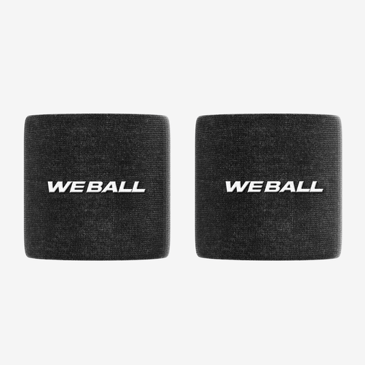 3" WRISTBANDS (BLACK, 2 - PACK) - We Ball Sports