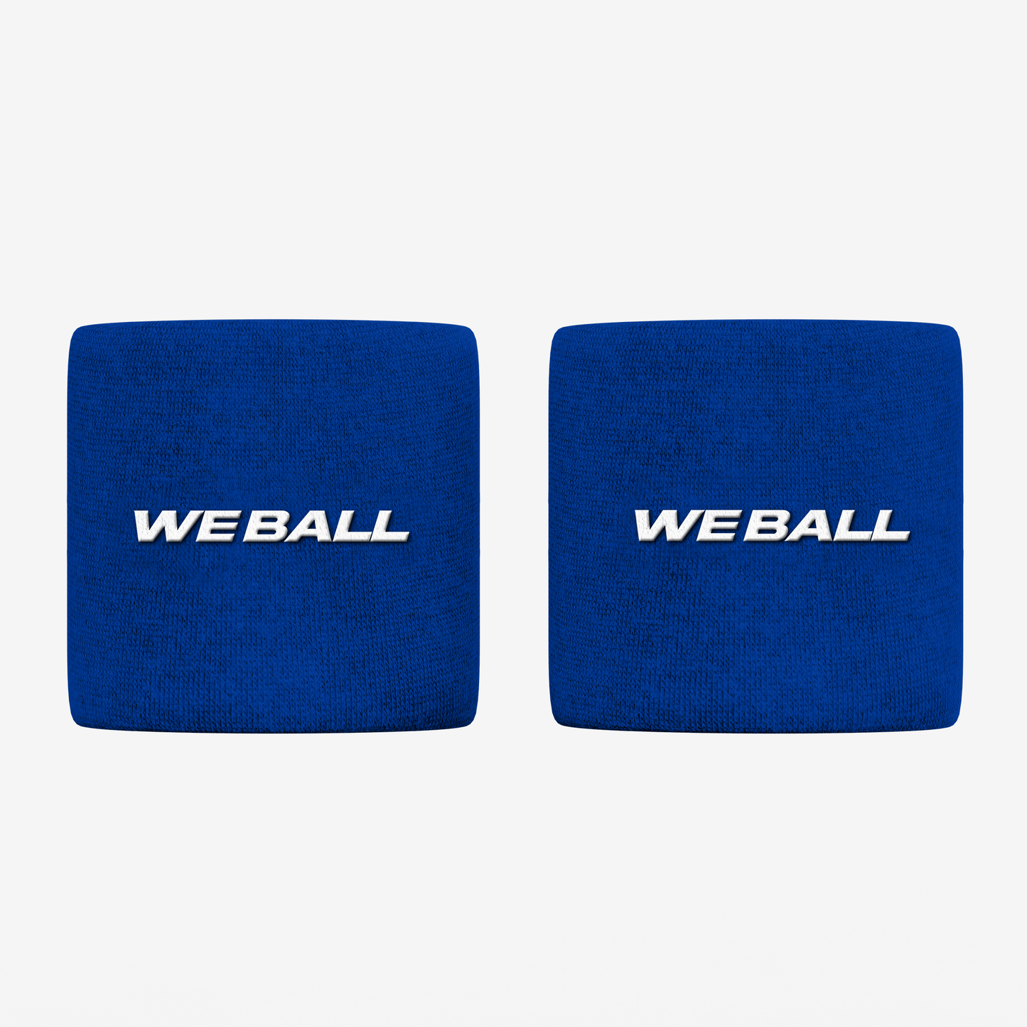 3" WRISTBANDS (BLUE, 2 - PACK) - We Ball Sports