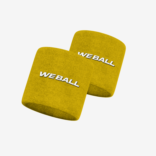 3" WRISTBANDS (GOLD, 2 - PACK) - We Ball Sports