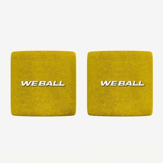 3" WRISTBANDS (GOLD, 2 - PACK) - We Ball Sports