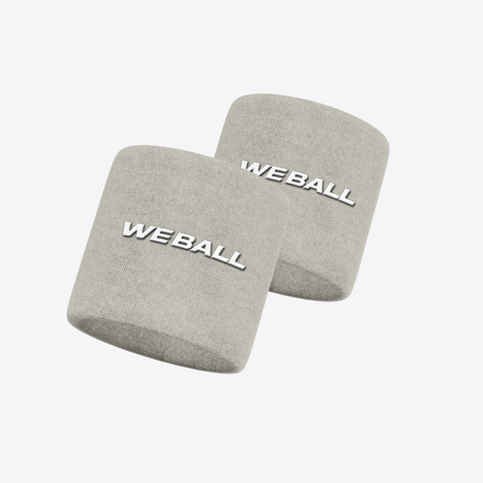 3" WRISTBANDS (GREY, 2 - PACK) - We Ball Sports