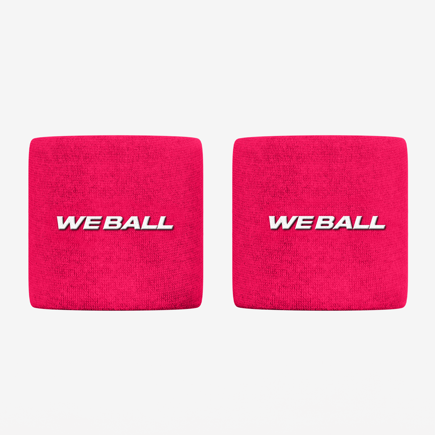 3" WRISTBANDS (PINK, 2 - PACK) - We Ball Sports