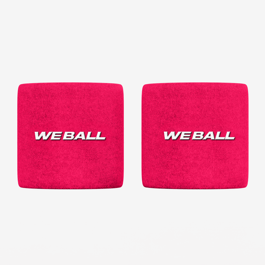 3" WRISTBANDS (PINK, 2 - PACK) - We Ball Sports