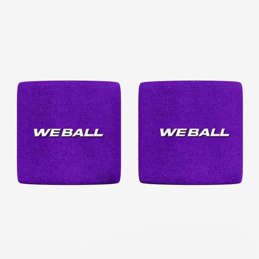 3" WRISTBANDS (PURPLE, 2 - PACK) - We Ball Sports