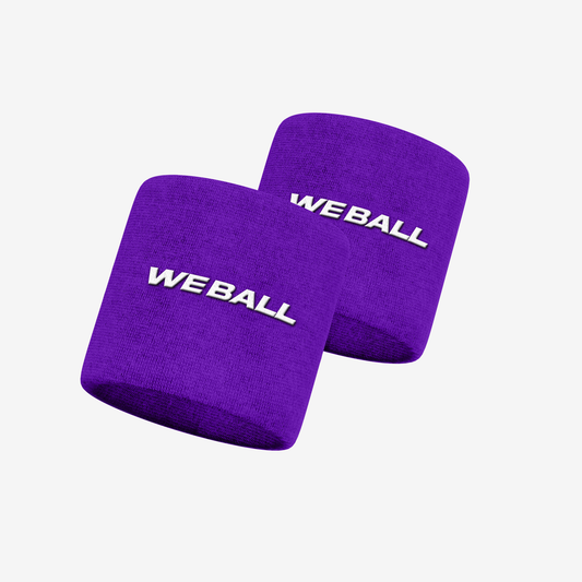 3" WRISTBANDS (PURPLE, 2-PACK)