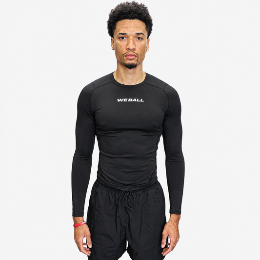 COMPRESSION LONG SLEEVE T-SHIRT (BLACK)