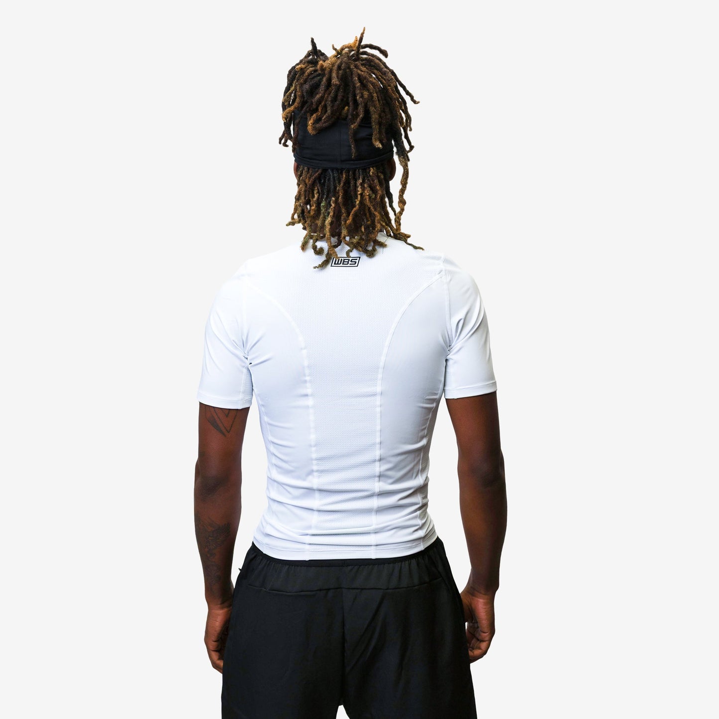 COMPRESSION SHORT SLEEVE T - SHIRT (WHITE) - We Ball Sports