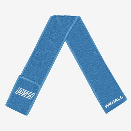 FOOTBALL STREAMER TOWEL™ (CAROLINA BLUE) - We Ball Sports