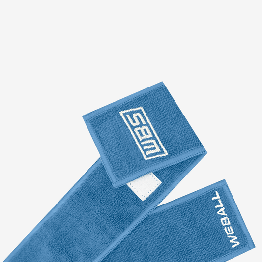 FOOTBALL STREAMER TOWEL™ (CAROLINA BLUE) - We Ball Sports