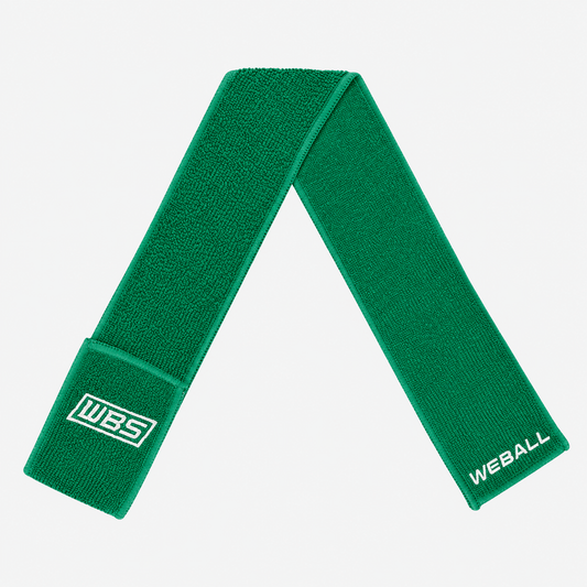 FOOTBALL STREAMER TOWEL™ (GREEN) - We Ball Sports