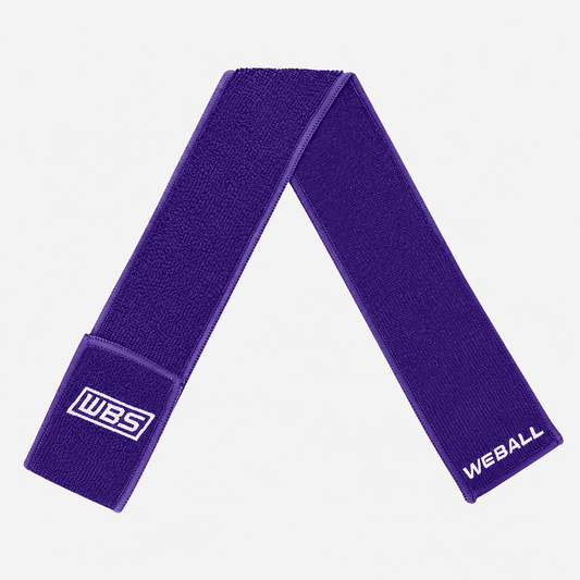 FOOTBALL STREAMER TOWEL™ (PURPLE) - We Ball Sports