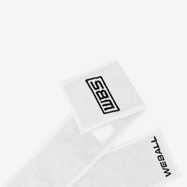 FOOTBALL STREAMER TOWEL™ (WHITE) - We Ball Sports