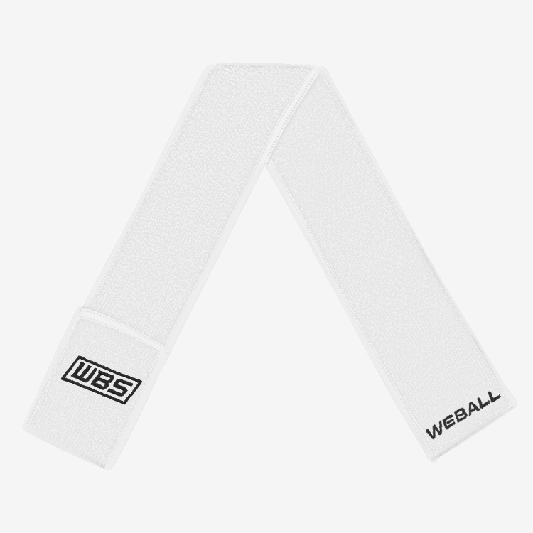 FOOTBALL STREAMER TOWEL™ (WHITE) - We Ball Sports