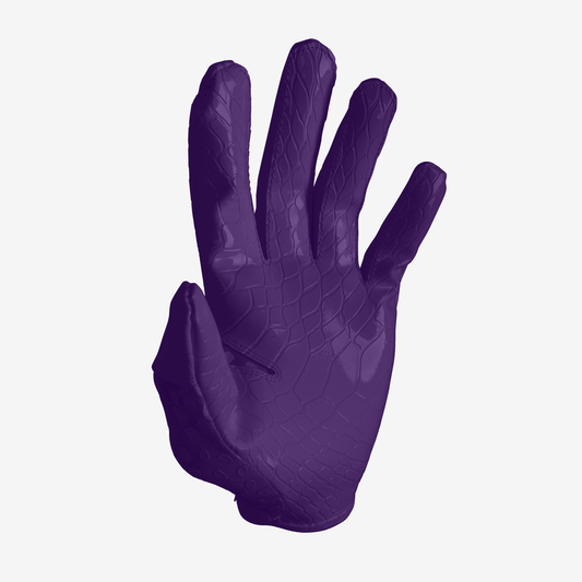 HYPR - GRIP FOOTBALL GLOVES (DARK PURPLE) - We Ball Sports