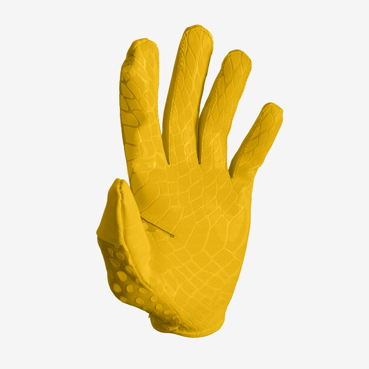 HYPR - GRIP FOOTBALL GLOVES (GOLD) - We Ball Sports