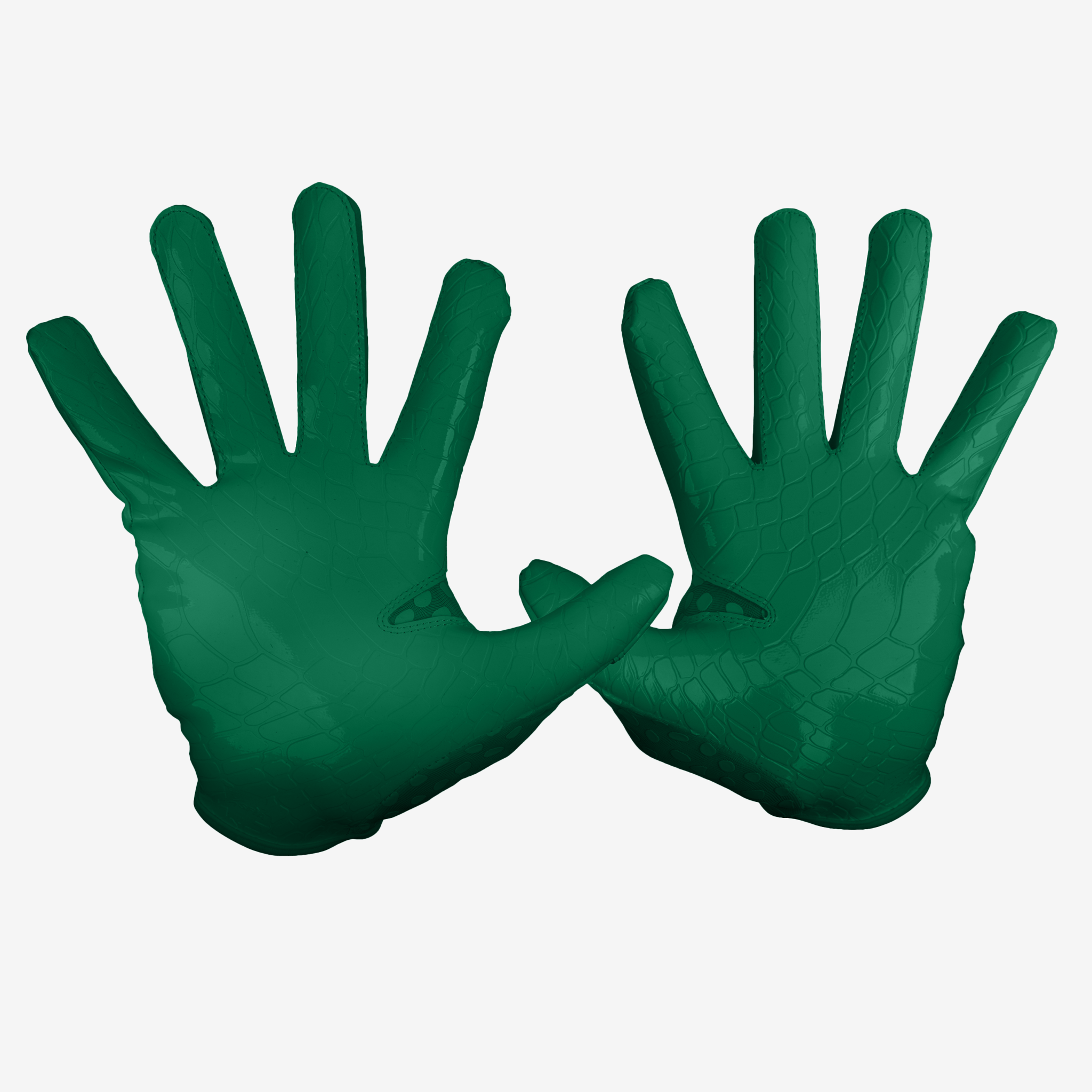 HYPR GRIP FOOTBALL GLOVES KELLY GREEN We Ball Sports