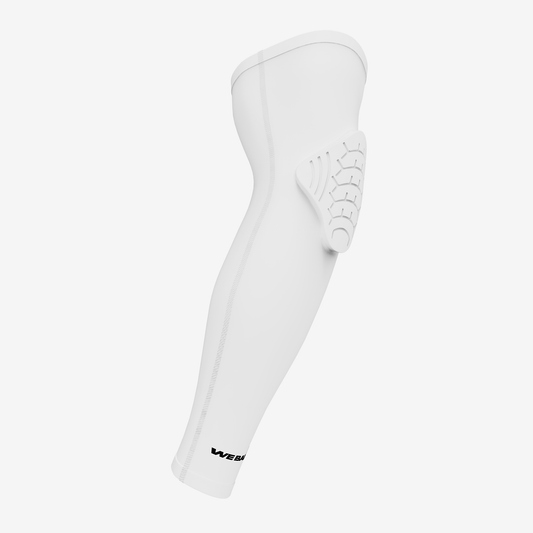 PADDED ARM SLEEVE (WHITE) - We Ball Sports