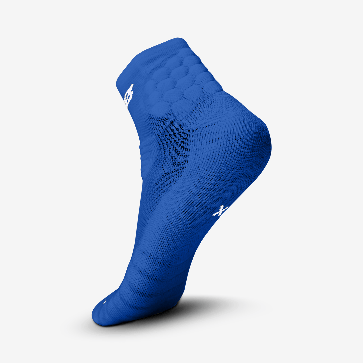 PADDED QTR SOCKS 2.0 (BLUE) - We Ball Sports