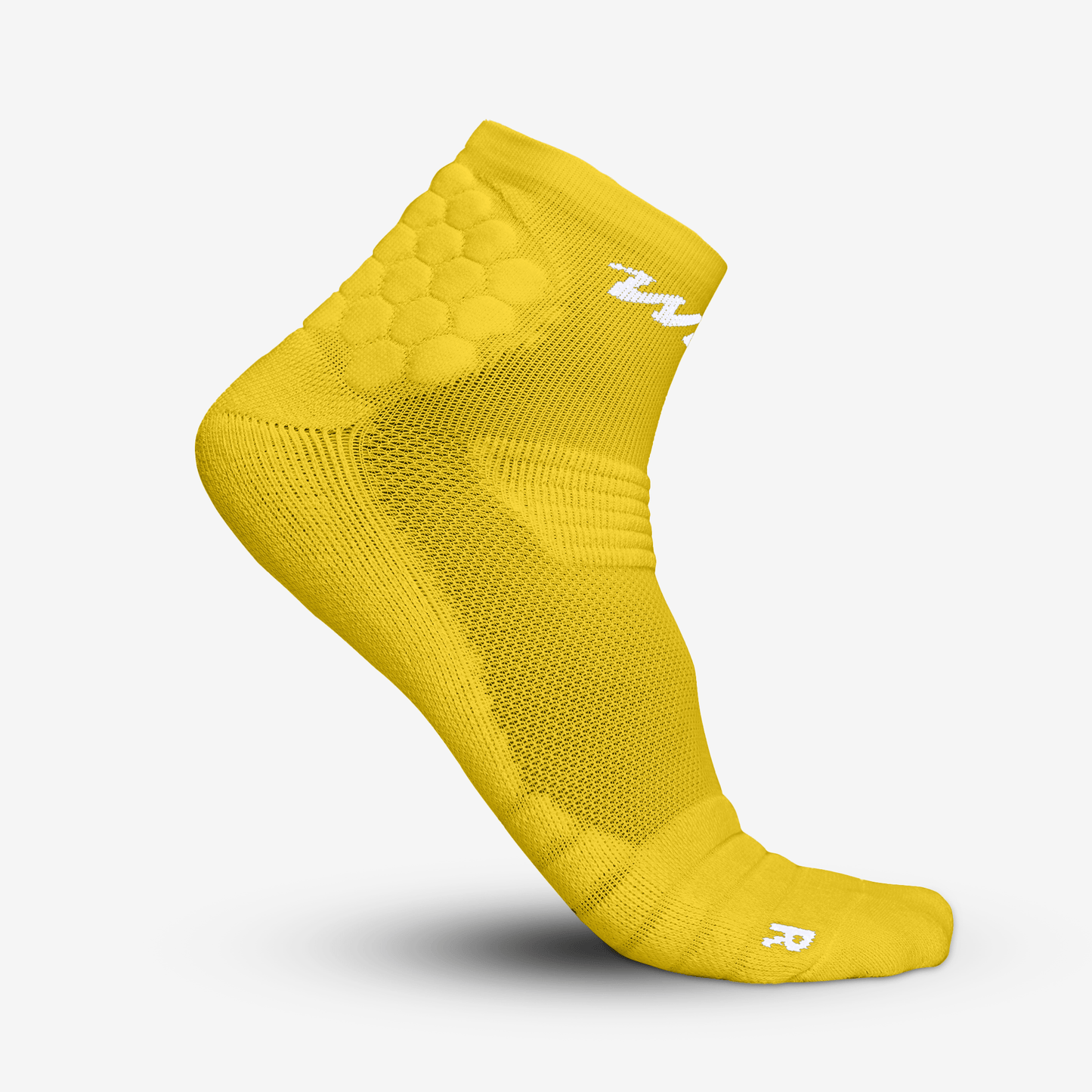 PADDED QTR SOCKS 2.0 (GOLD) - We Ball Sports