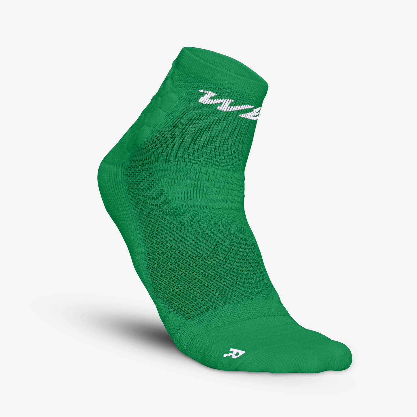 PADDED QTR SOCKS 2.0 (GREEN) - We Ball Sports