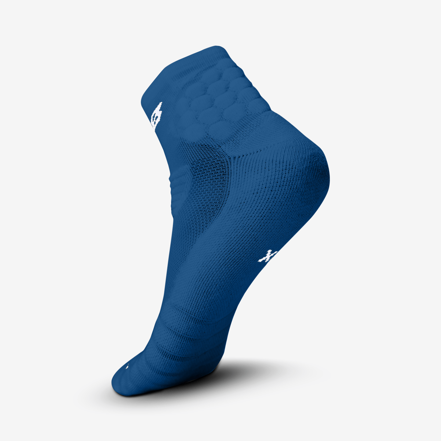 PADDED QTR SOCKS 2.0 (NAVY) - We Ball Sports