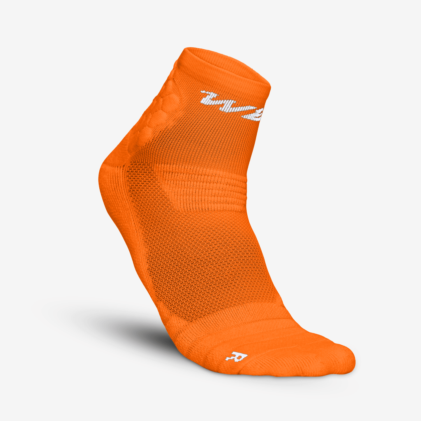 PADDED QTR SOCKS 2.0 (ORANGE) - We Ball Sports