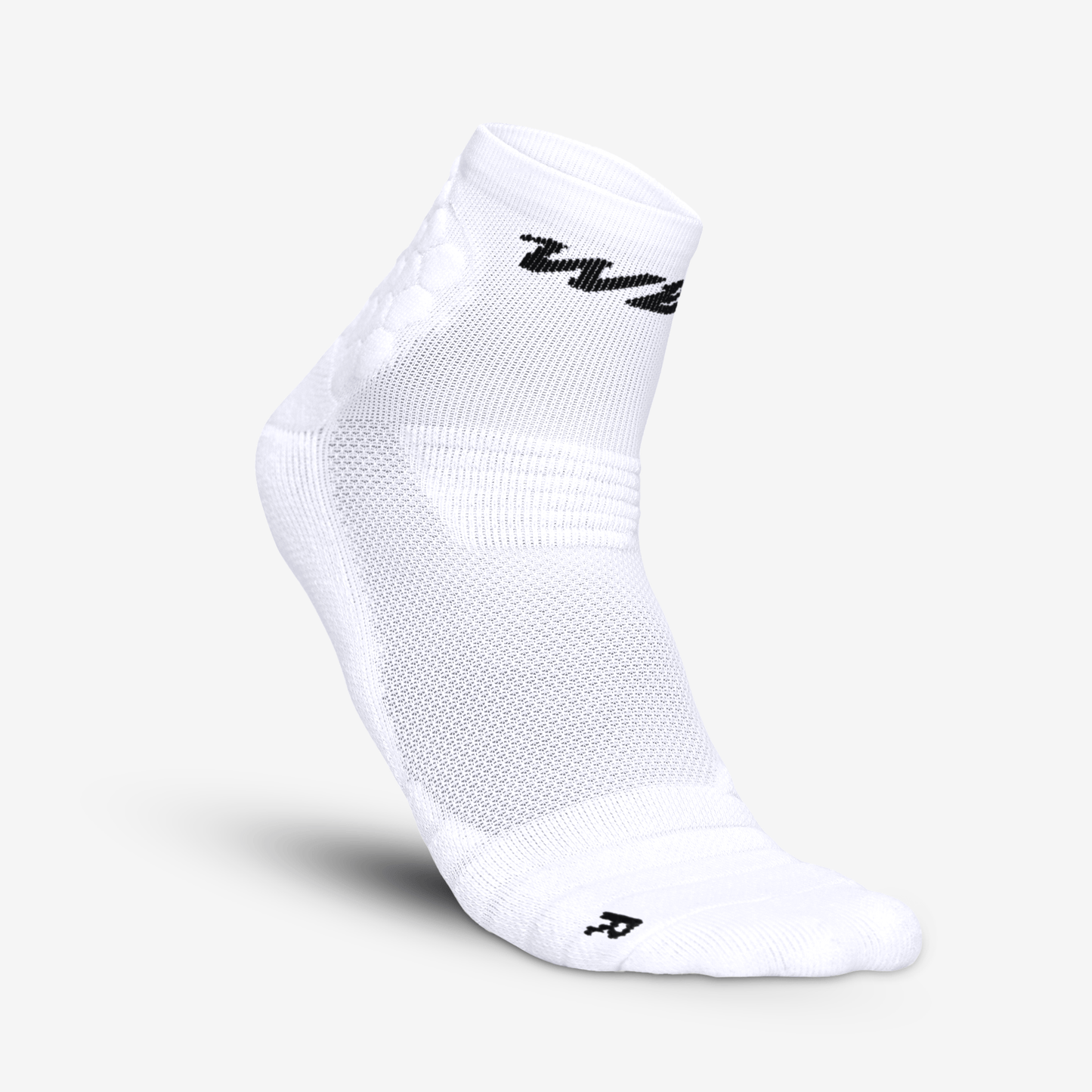 PADDED QTR SOCKS 2.0 (WHITE) - We Ball Sports