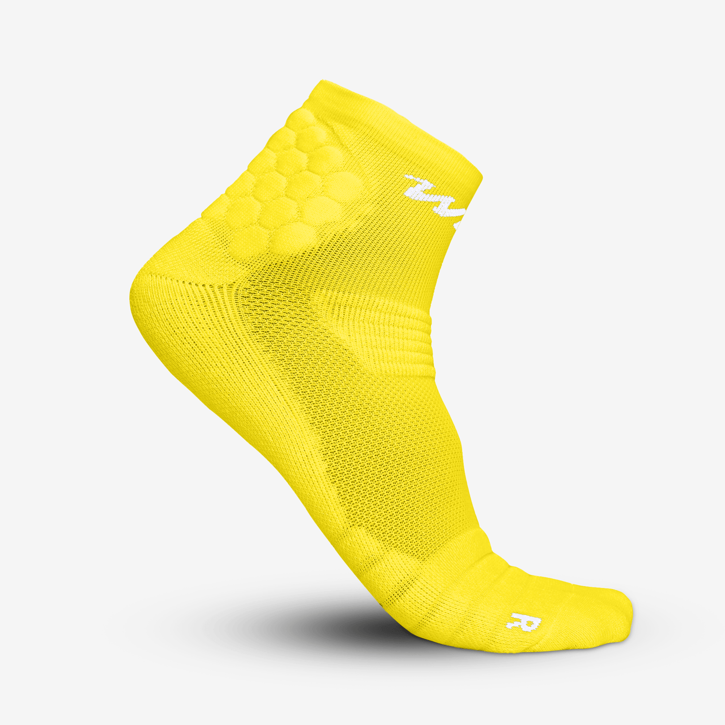 PADDED QTR SOCKS 2.0 (YELLOW) - We Ball Sports