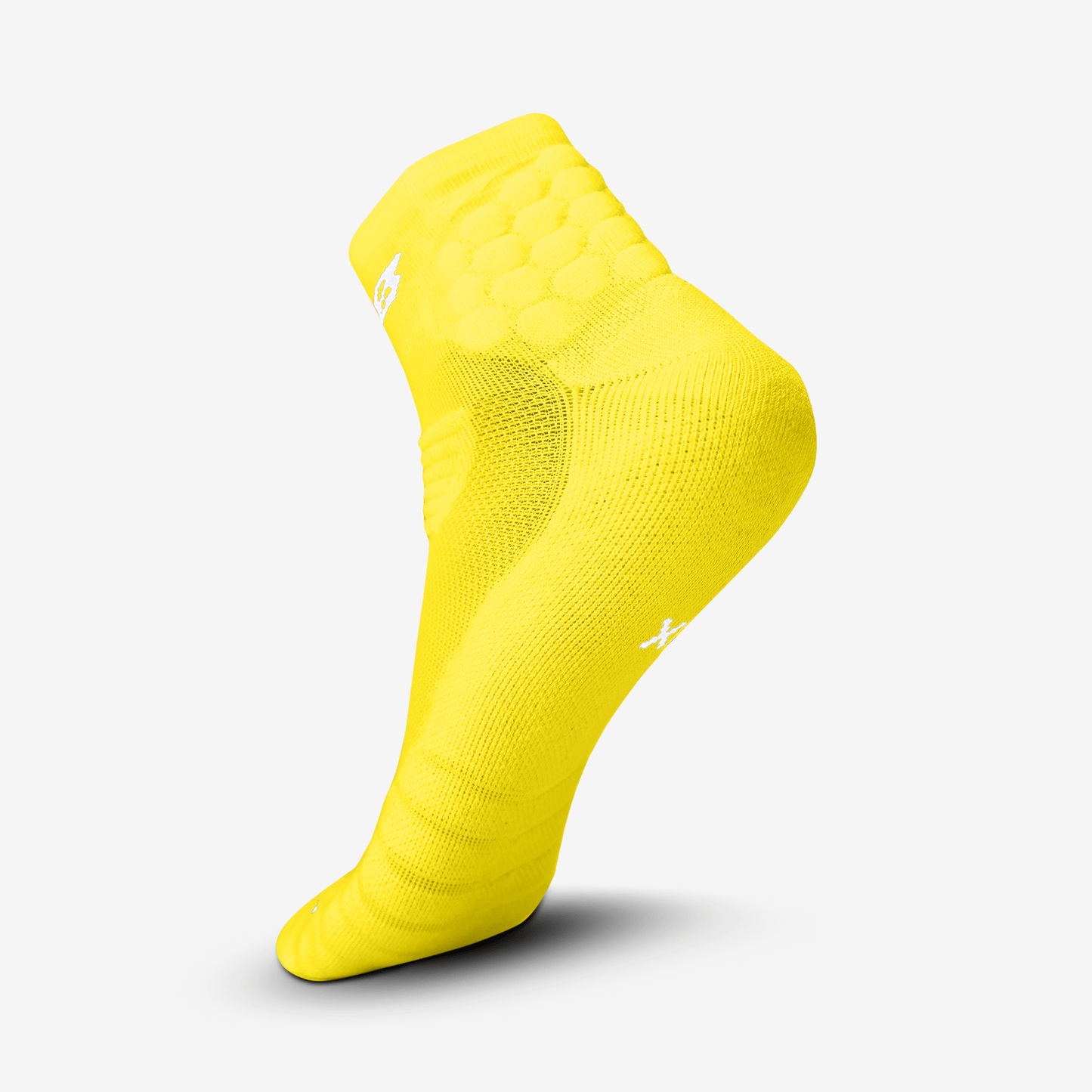 PADDED QTR SOCKS 2.0 (YELLOW) - We Ball Sports