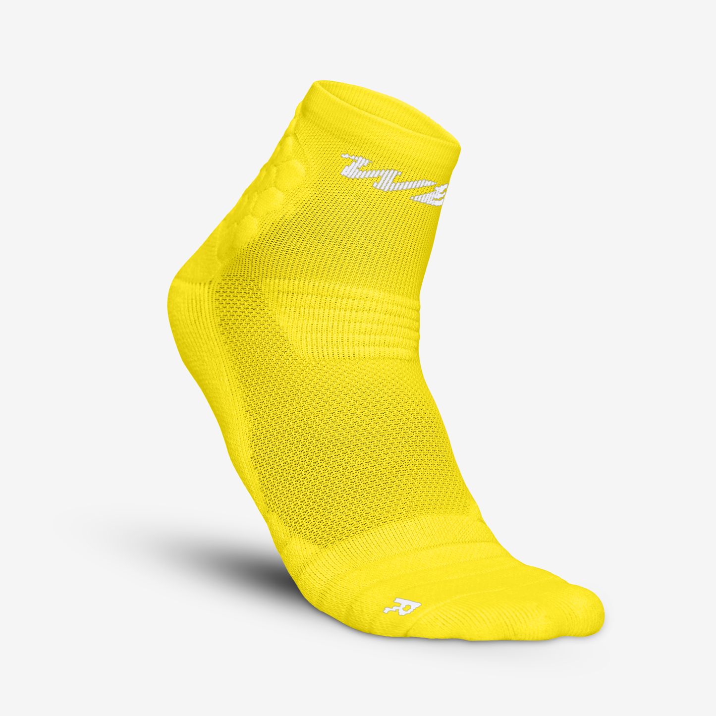 PADDED QTR SOCKS 2.0 (YELLOW)