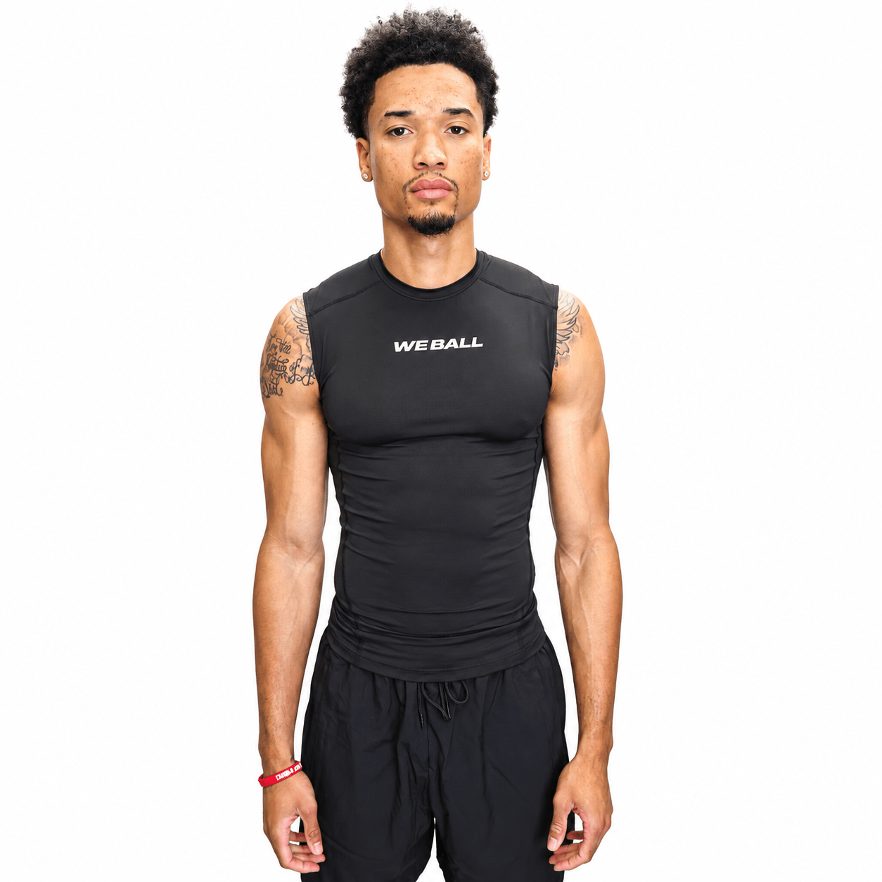 SLEEVELESS COMPRESSION (BLACK) - We Ball Sports