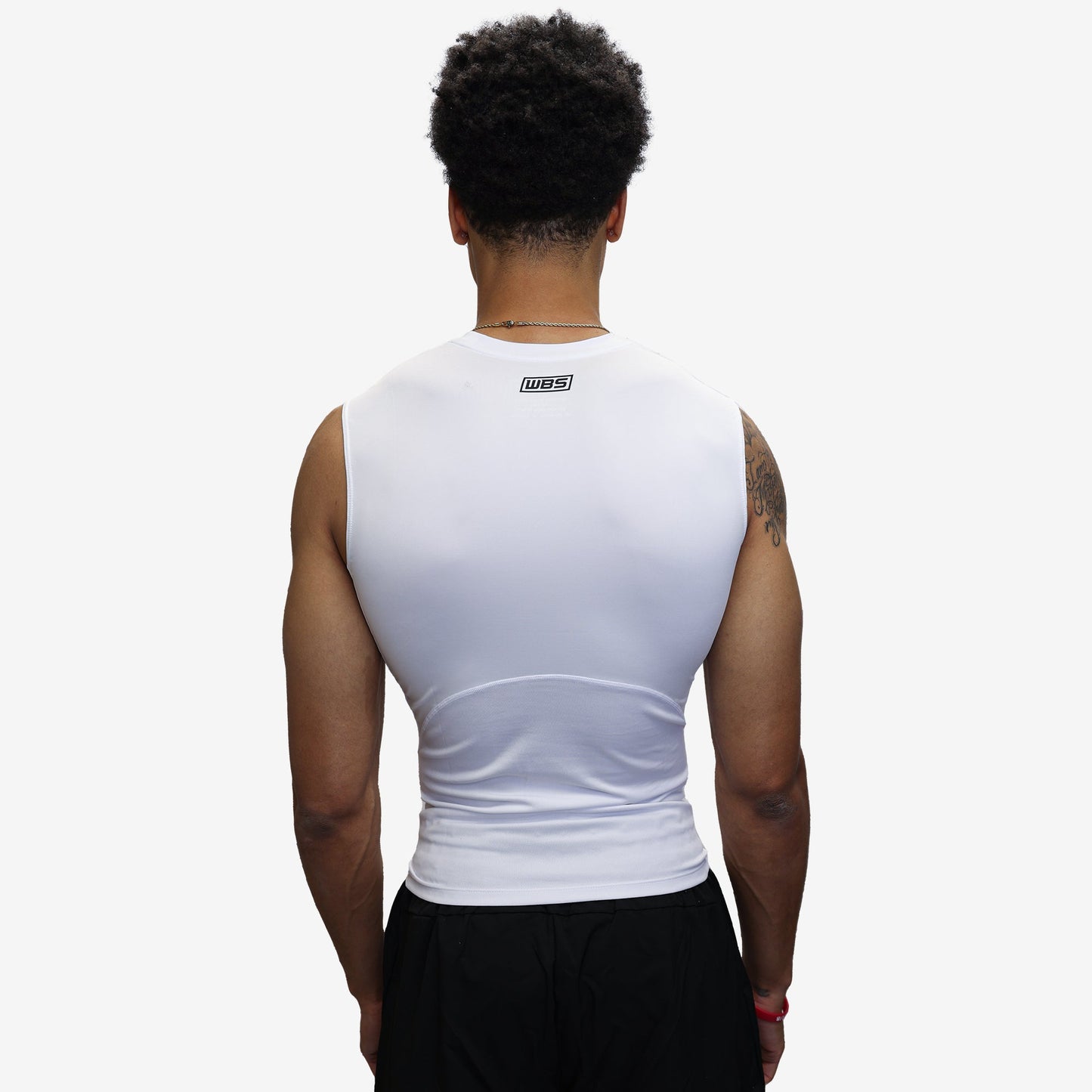 SLEEVELESS COMPRESSION (WHITE) - We Ball Sports