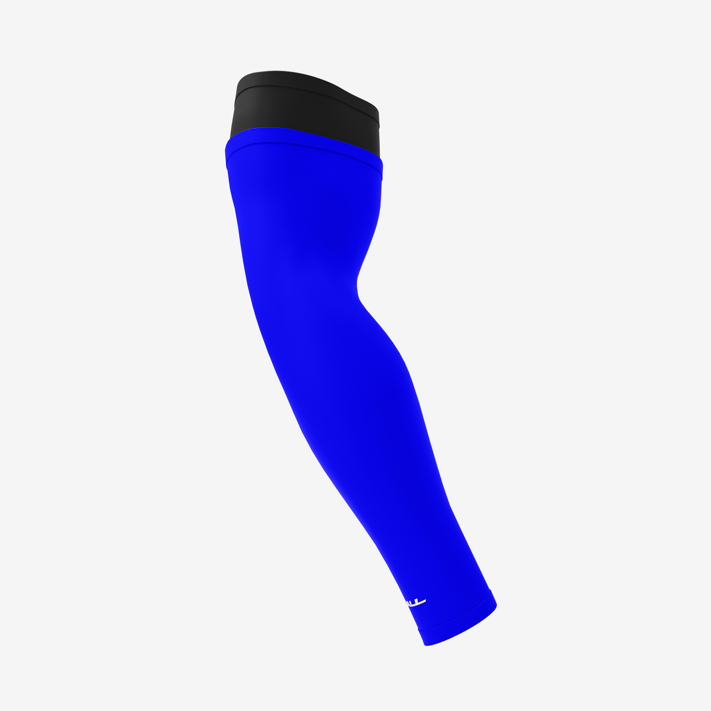 UNPADDED DOUBLE ARM SLEEVE (BLACK/BLUE) - We Ball Sports