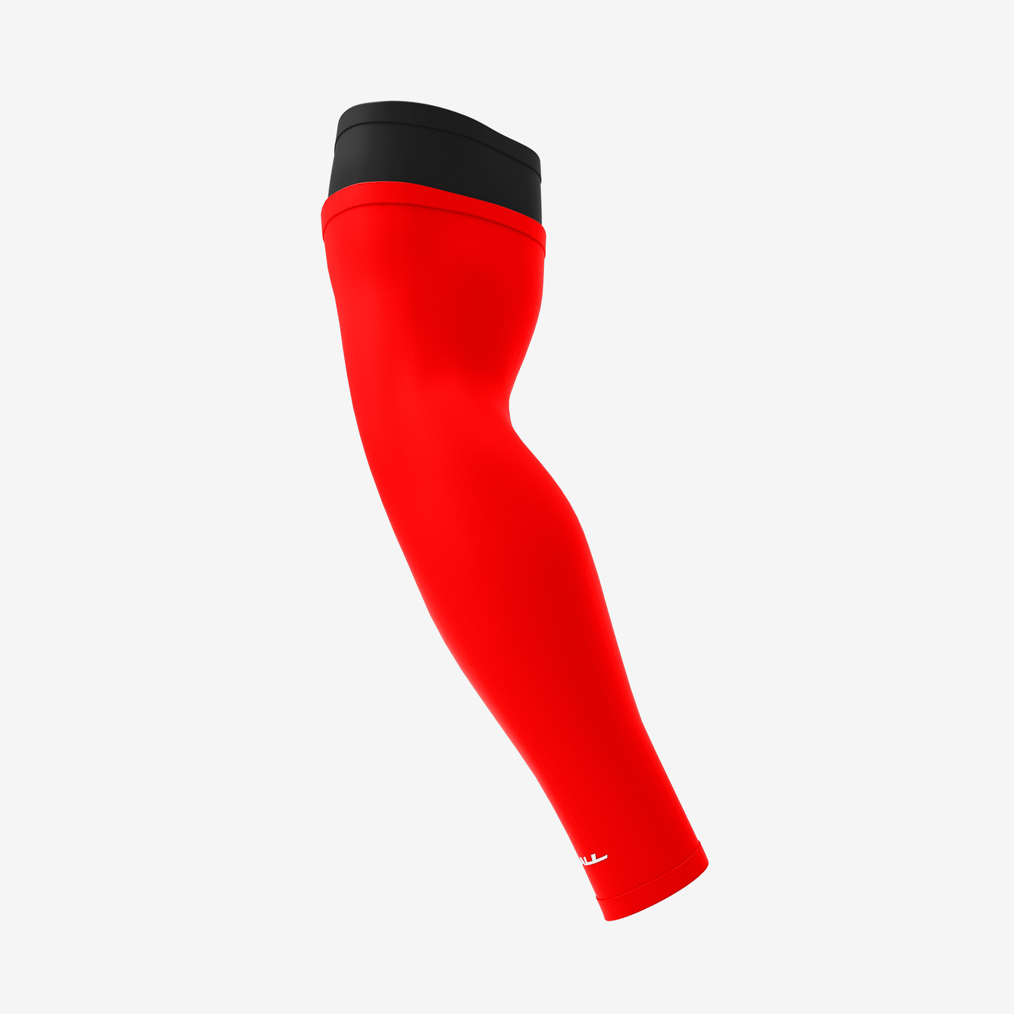 UNPADDED DOUBLE ARM SLEEVE (BLACK/RED) - We Ball Sports