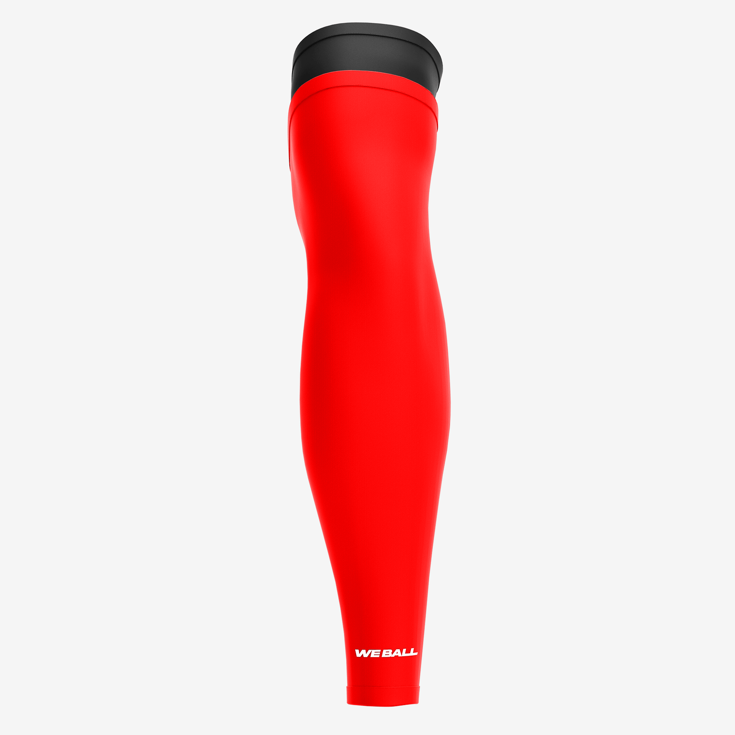 UNPADDED DOUBLE ARM SLEEVE (BLACK/RED) - We Ball Sports