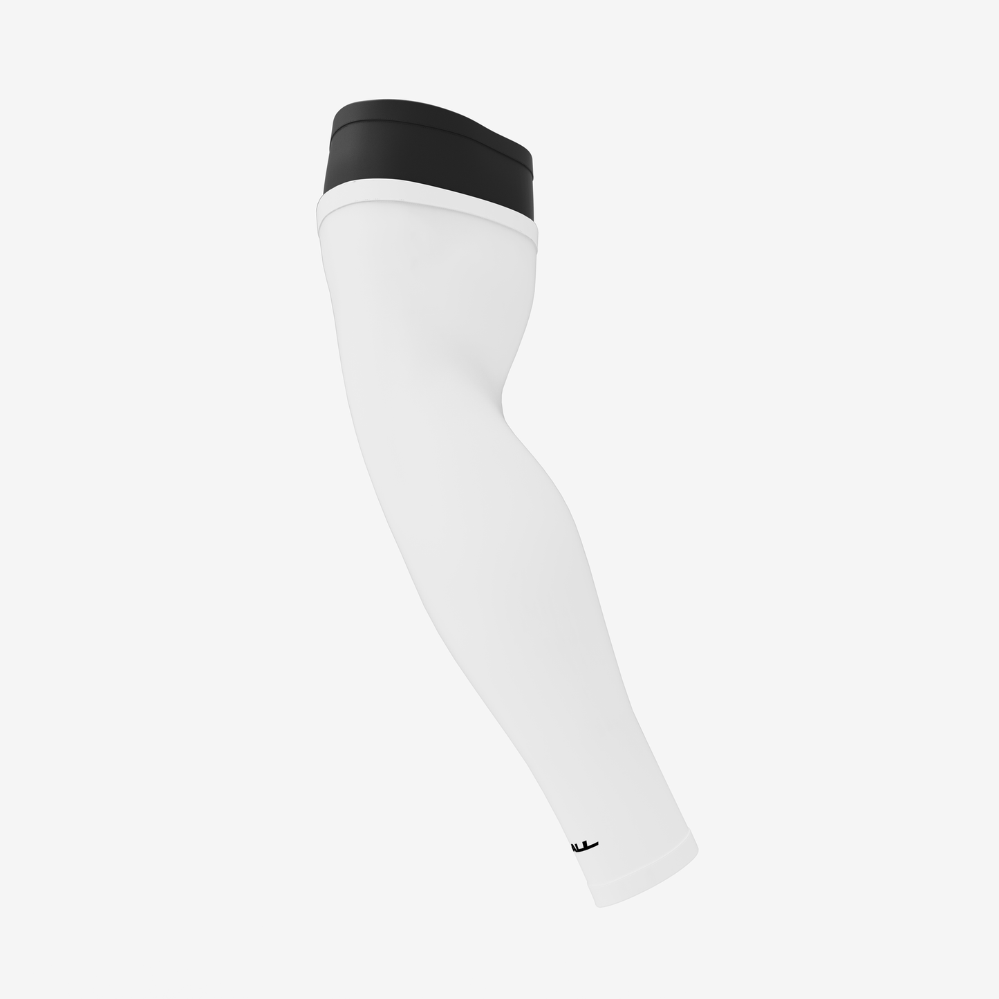 UNPADDED DOUBLE ARM SLEEVE (BLACK/WHITE) - We Ball Sports