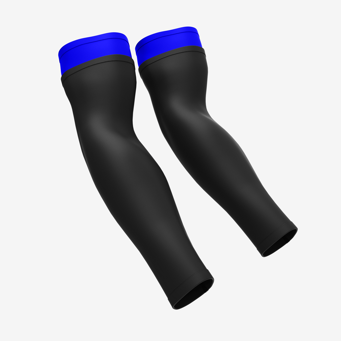 UNPADDED DOUBLE ARM SLEEVE (BLUE/BLACK) - We Ball Sports