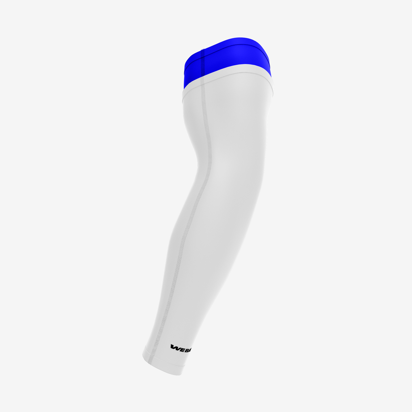 UNPADDED DOUBLE ARM SLEEVE (BLUE/WHITE) - We Ball Sports