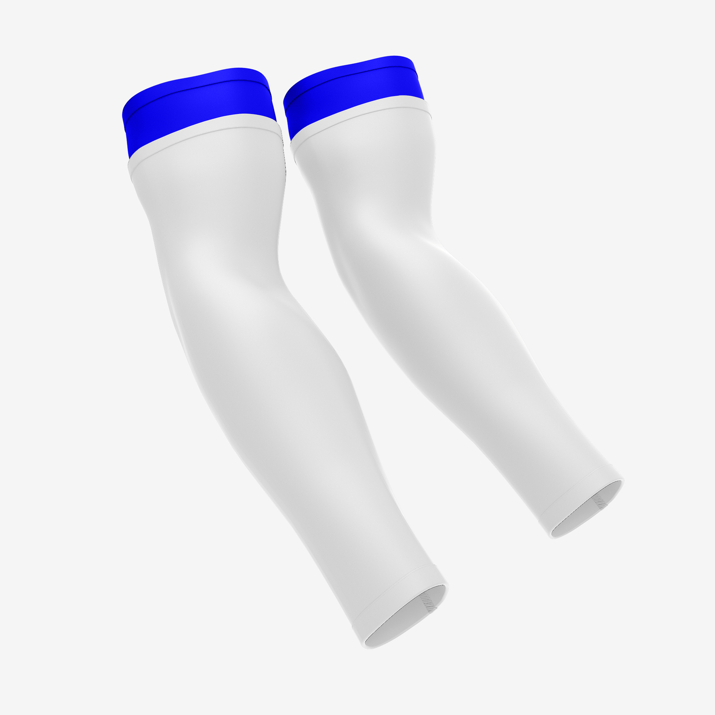 UNPADDED DOUBLE ARM SLEEVE (BLUE/WHITE) - We Ball Sports