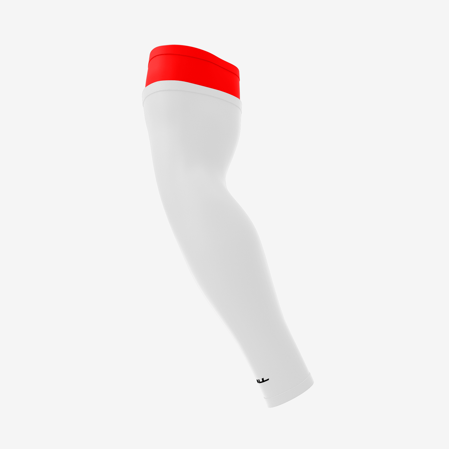 UNPADDED DOUBLE ARM SLEEVE (RED/WHITE) - We Ball Sports