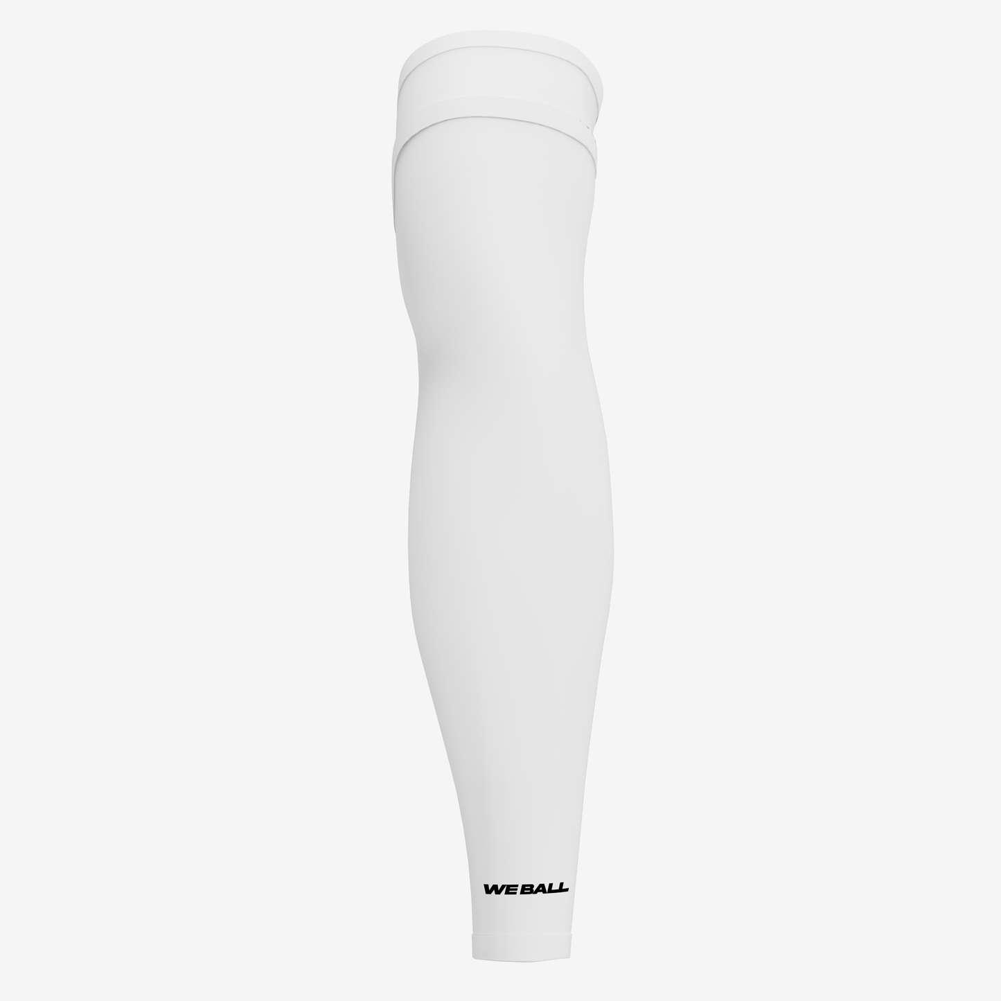 UNPADDED DOUBLE ARM SLEEVE (WHITE/WHITE) - We Ball Sports