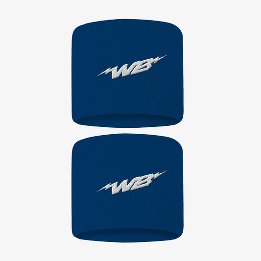 3" WRISTBANDS (NAVY, 2-PACK) - We Ball Sports
