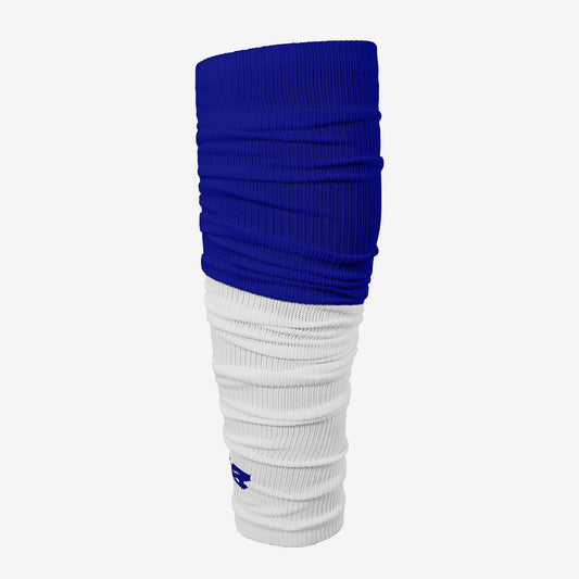 ADULT TWO-TONE FOOTBALL LEG SLEEVES 2.0 (BLUE/WHITE)