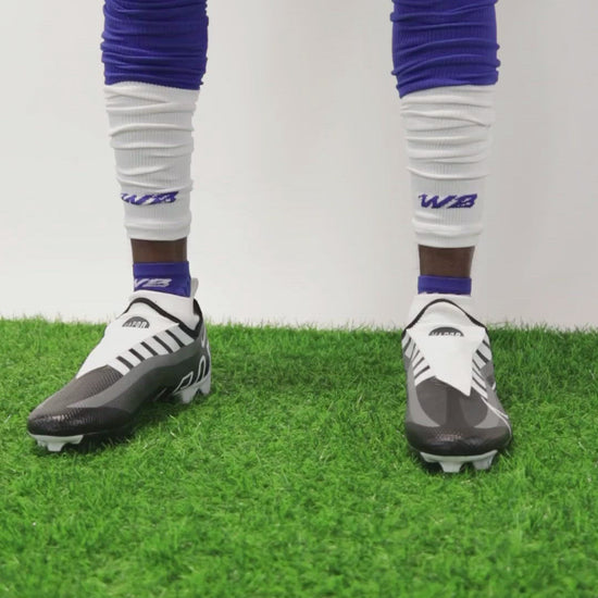 Sports Unlimited Gameday Drip Scrunch Football Leg Sleeves - Adult Calf Sleeves, Brand New With Tags