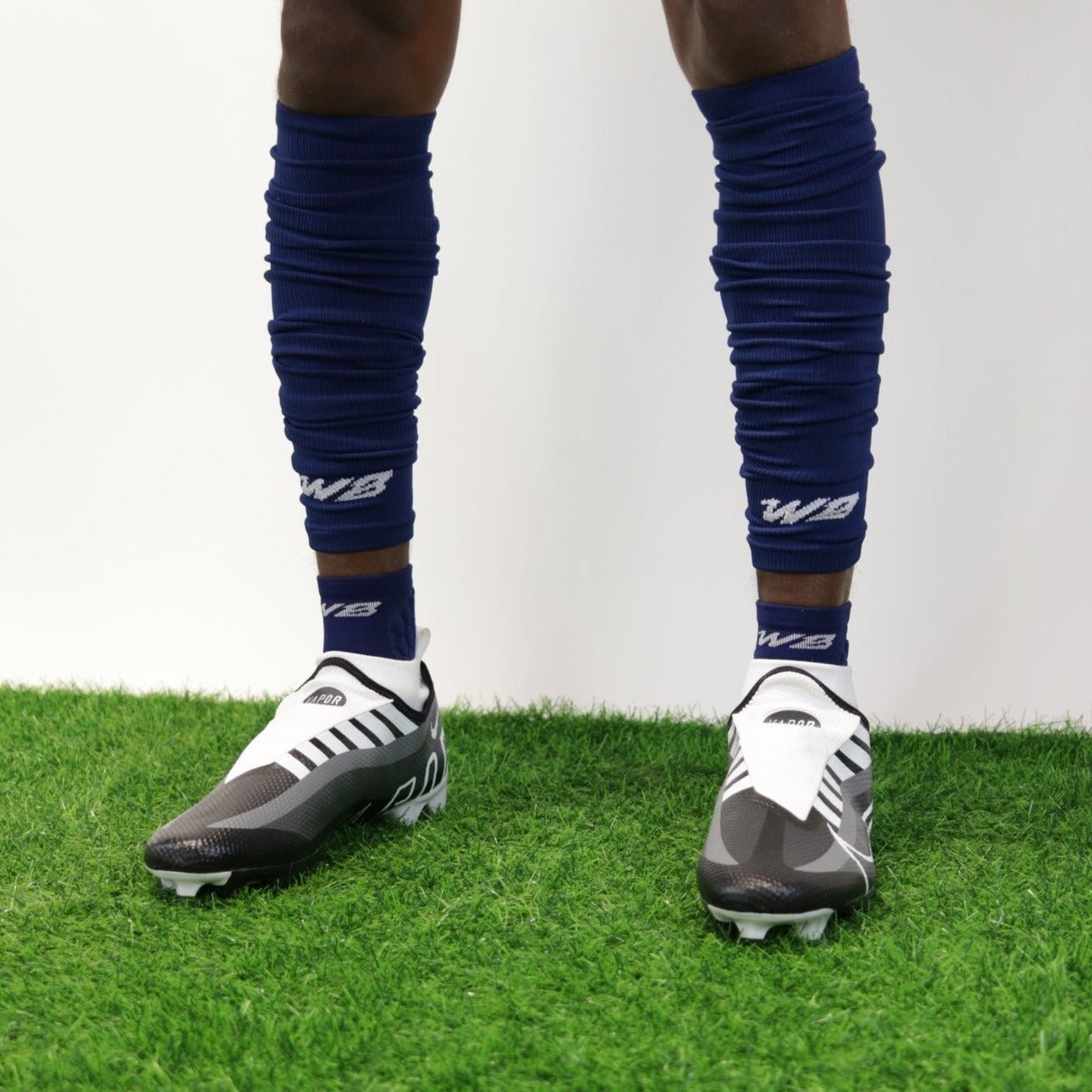 Football Leg Sleeves 2.0 (Navy) – We Ball Sports