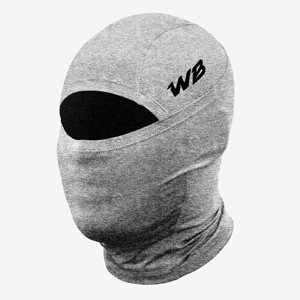 We Ball Sports Adult Ski Mask, Hyperwarm Hood Balaclava | Full Face, Lightweight, Windproof & Moisture Wicking (White)